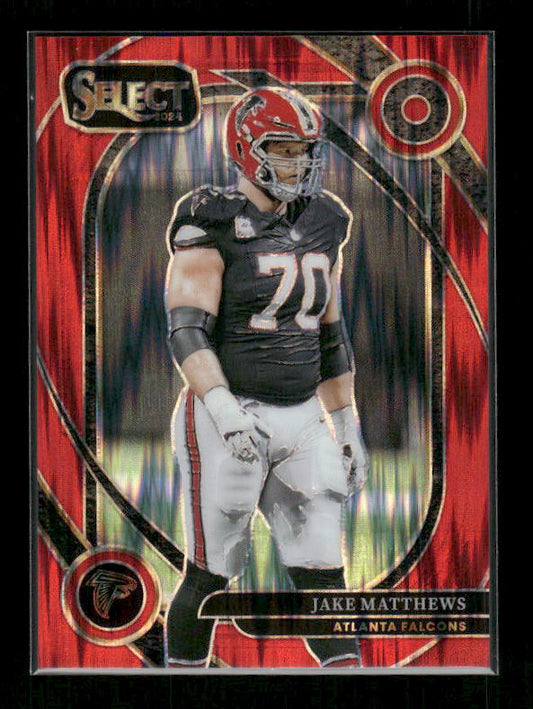 Jake Matthews - 2024 Select Football - Red Shock /249 - Club Level