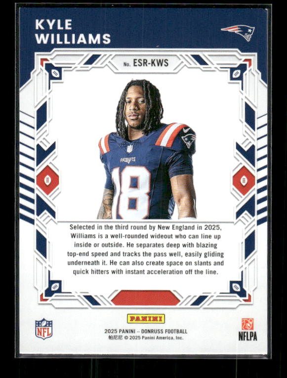Kyle Williams - 2025 Donruss Football - Elite Series Rookies