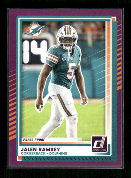 Jalen Ramsey - 2025 Donruss Football - Purple Press Proof