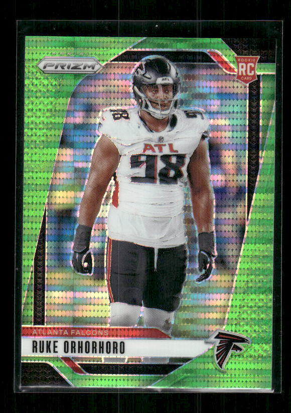 Ruke Orhorhoro - 2024 Panini Prizm - Neon Green Pulsar - Rookie