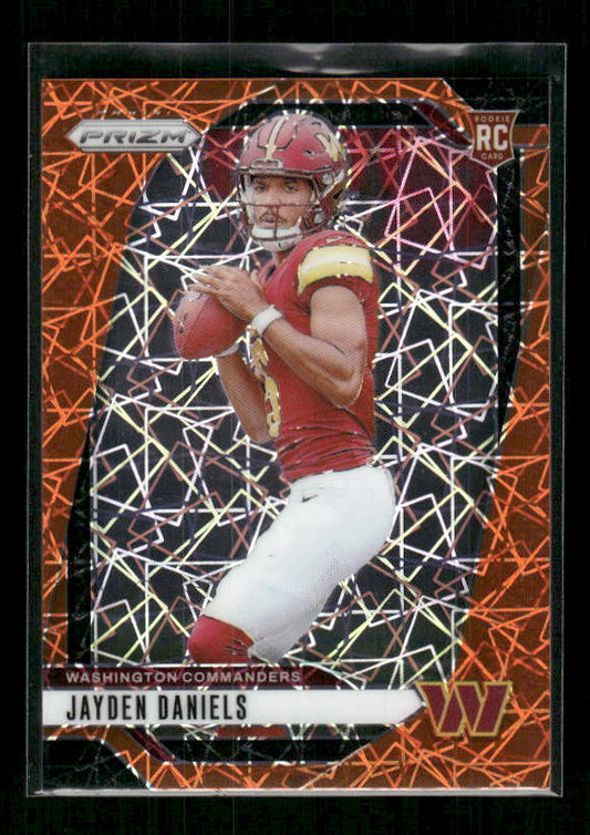 Jayden Daniels - 2024 Panini Prizm - Lazer - Rookie