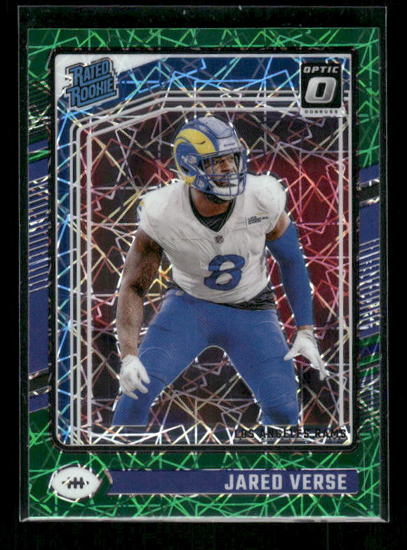 Jared Verse - 2024 Donruss Optic - Green Velocity - Rated Rookie