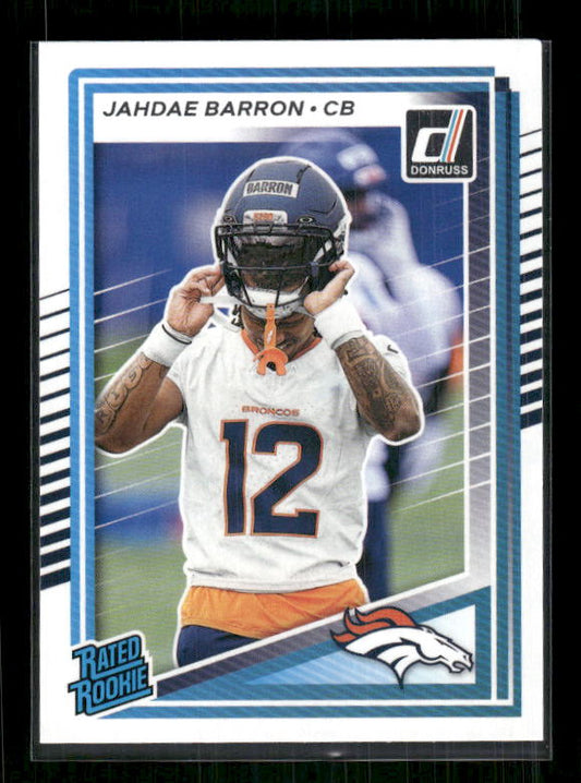 Jahdae Barron - 2025 Donruss Football - Rated Rookie