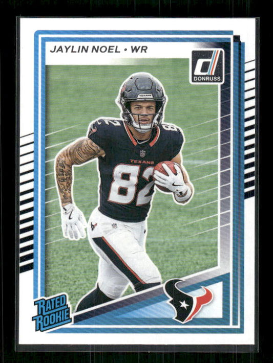 Jaylin Noel - 2025 Donruss Football - Rated Rookie