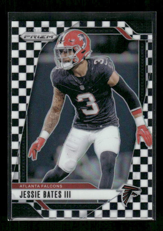 Jessie Bates III - 2024 Panini Prizm - Black & White Checker