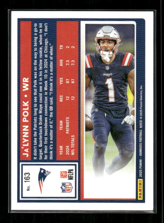 Ja'Lynn Polk - 2025 Donruss Football - Purple Press Proof