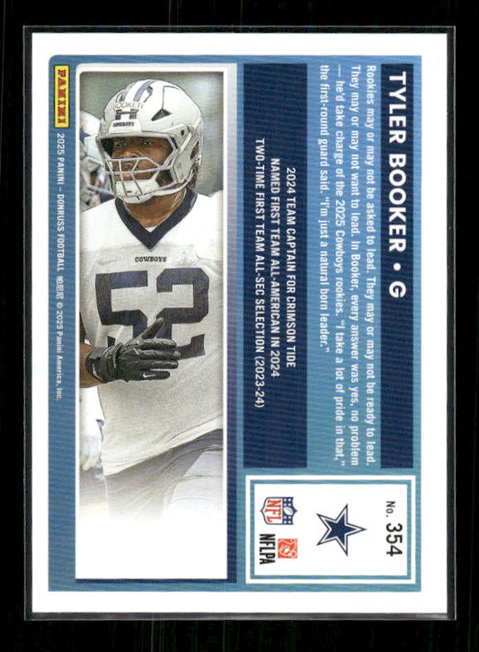Tyler Booker - 2025 Donruss Football - Rated Rookie
