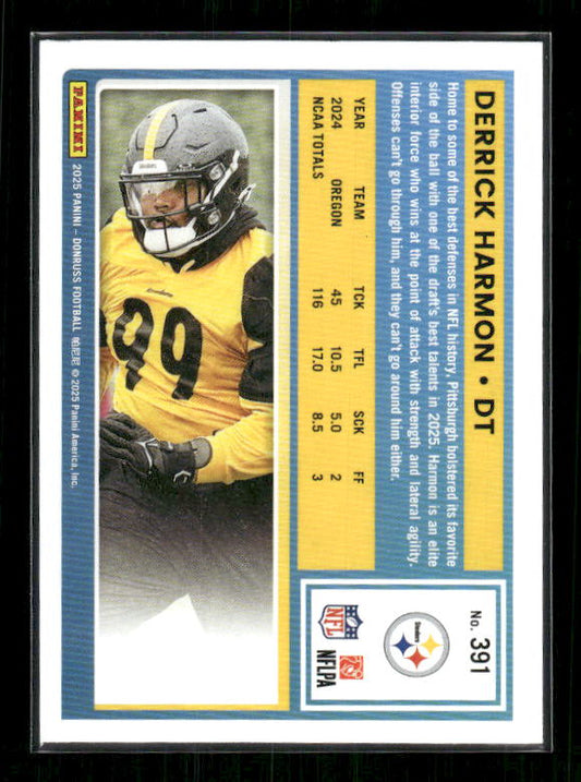 Derrick Harmon - 2025 Donruss Football - Rated Rookie