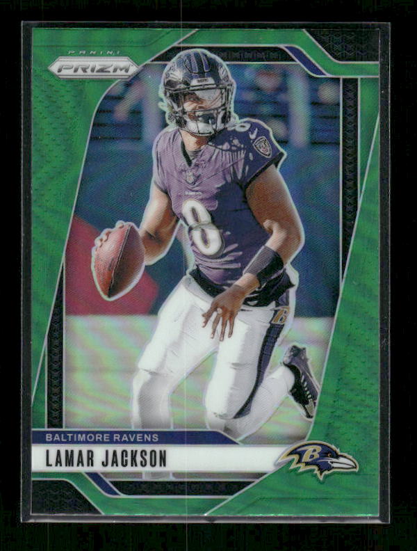 Lamar Jackson - 2024 Panini Prizm - Green Prizm