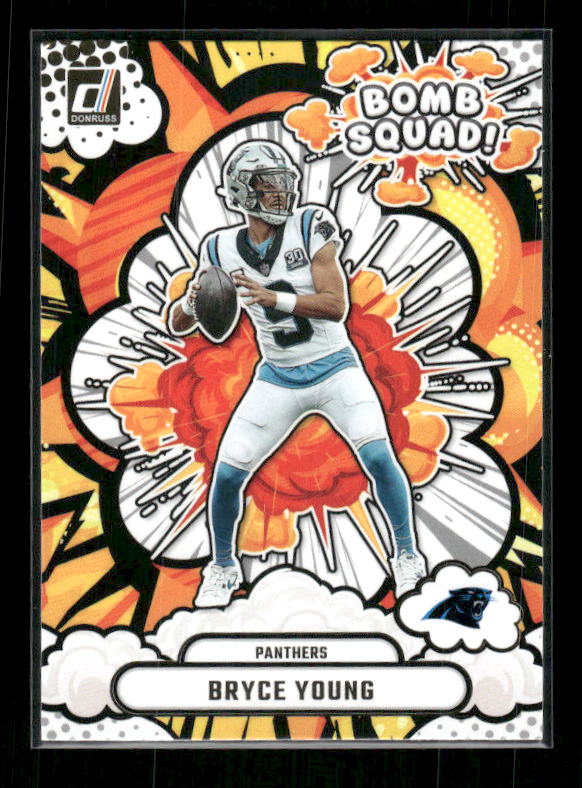 Bryce Young - 2025 Donruss Football - Bomb Squad