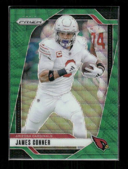 James Conner - 2024 Panini Prizm - Green Wave Prizm