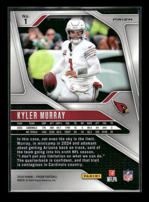 Kyler Murray - 2024 Panini Prizm - Pink Wave Prizm