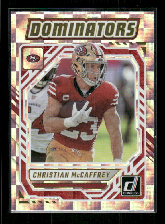 Christian McCaffrey - 2025 Donruss Football - Dominators