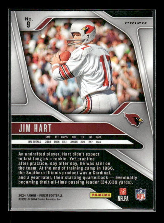 Jim Hart - 2024 Panini Prizm - Orange Ice