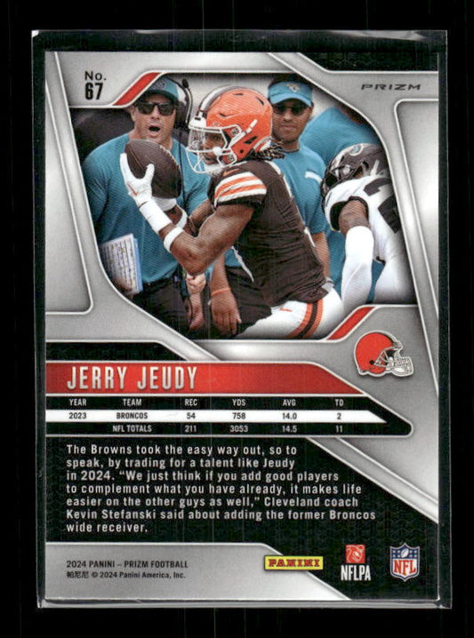Jerry Jeudy - 2024 Panini Prizm - No Huddle