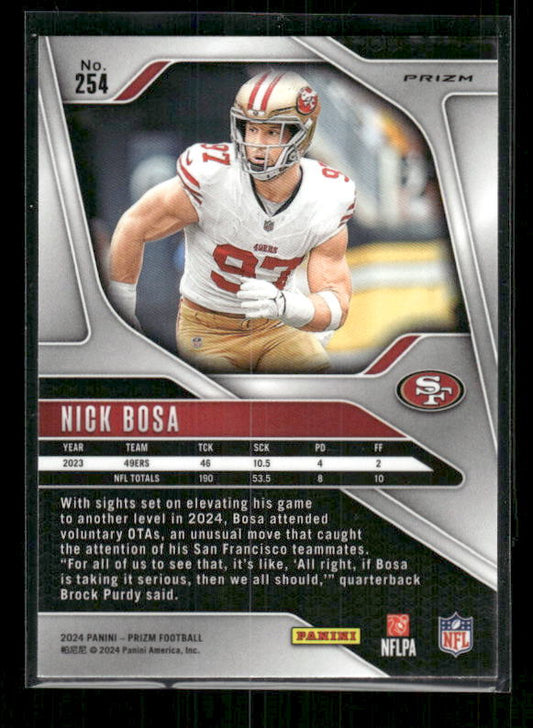Nick Bosa - 2024 Panini Prizm - No Huddle