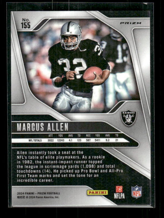 Marcus Allen - 2024 Panini Prizm - No Huddle