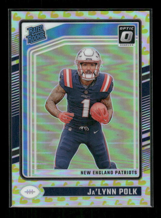 Ja'Lynn Polk - 2024 Donruss Optic - Flex Emoji /149 - Rated Rookie