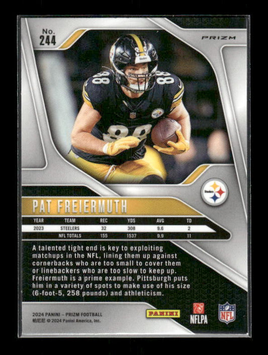 Pat Freiermuth - 2024 Panini Prizm - Green Wave