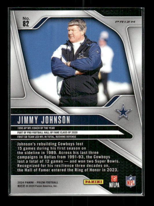 Jimmy Johnson - 2024 Panini Prizm - Pink Wave