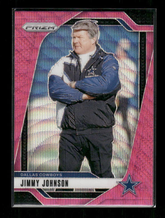 Jimmy Johnson - 2024 Panini Prizm - Pink Wave
