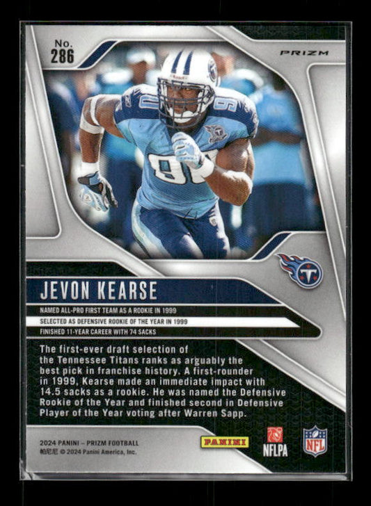 Jevon Kearse - 2024 Panini Prizm - Pink Wave