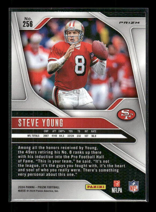 Steve Young - 2024 Panini Prizm - Pink Wave