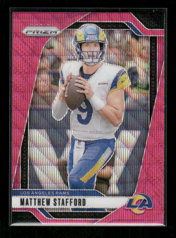 Matthew Stafford - 2024 Panini Prizm - Pink Wave