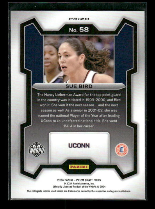 Sue Bird - 2024 Panini Prizm Draft Picks - Green