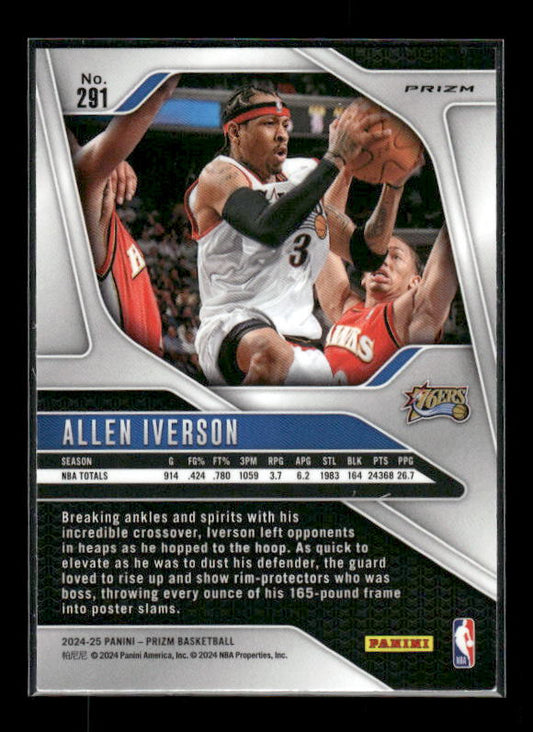 Allen Iverson - 2024-25 Panini Prizm - Silver