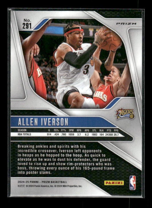 Allen Iverson - 2024-25 Panini Prizm - Red Ice