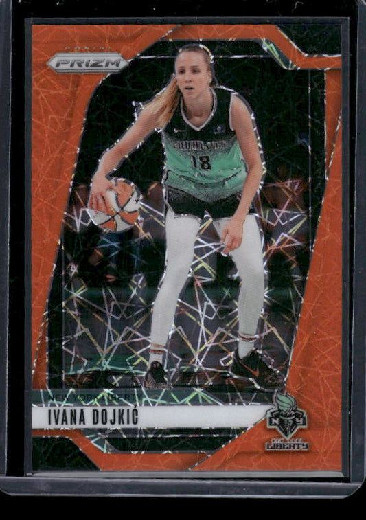Ivana Dojkic - 2024 Panini Prizm WNBA - Orange Velocity