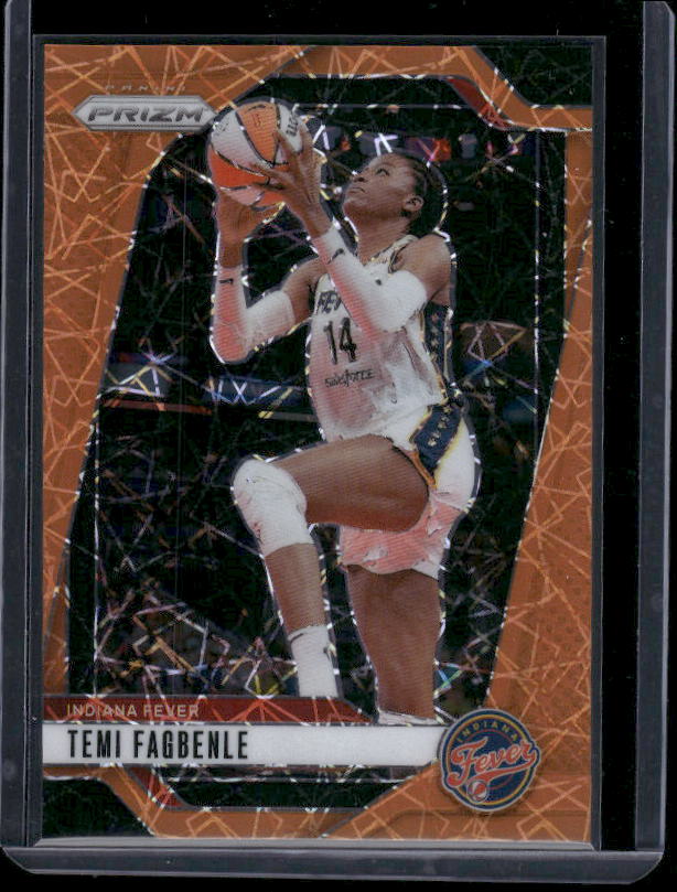 Temi Fagbenle - 2024 Panini Prizm WNBA - Orange Velocity