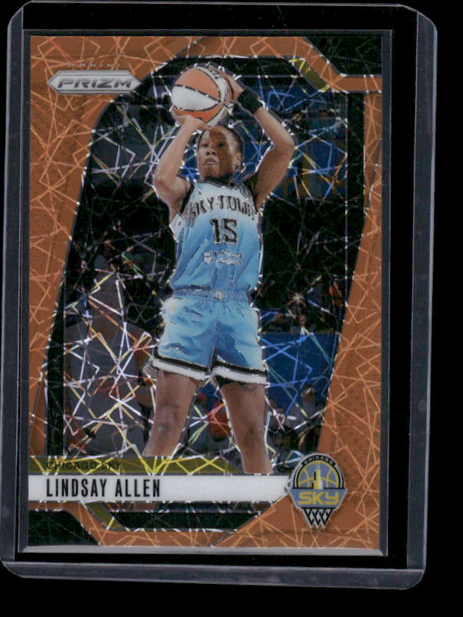 Lindsay Allen - 2024 Panini Prizm WNBA - Orange Velocity
