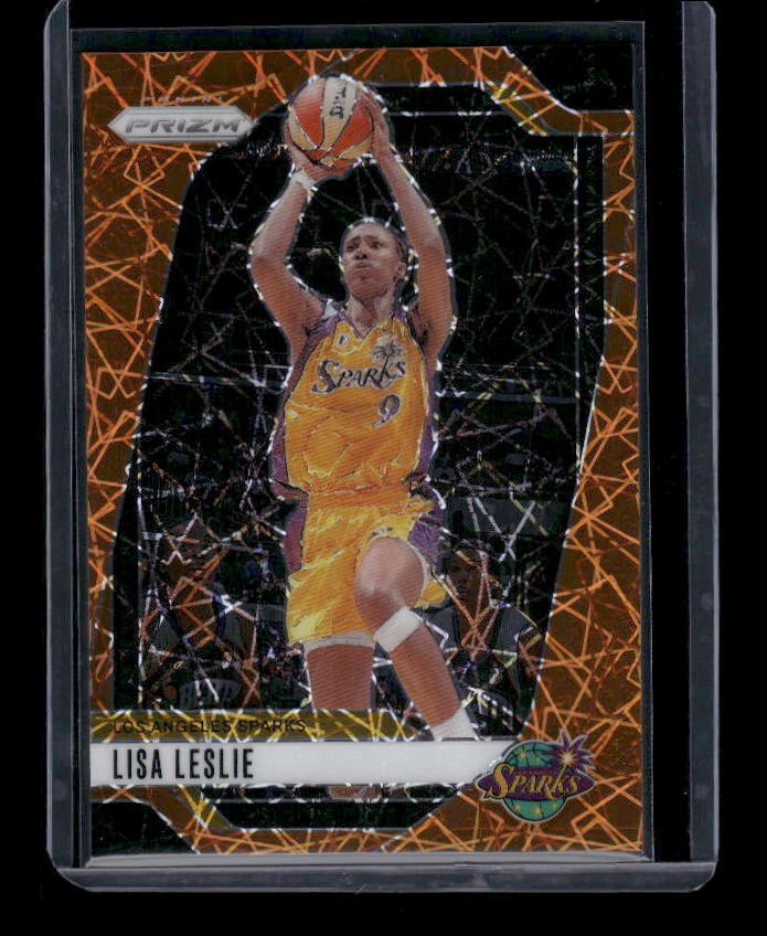 Lisa Leslie - 2024 Panini Prizm WNBA - Orange Velocity