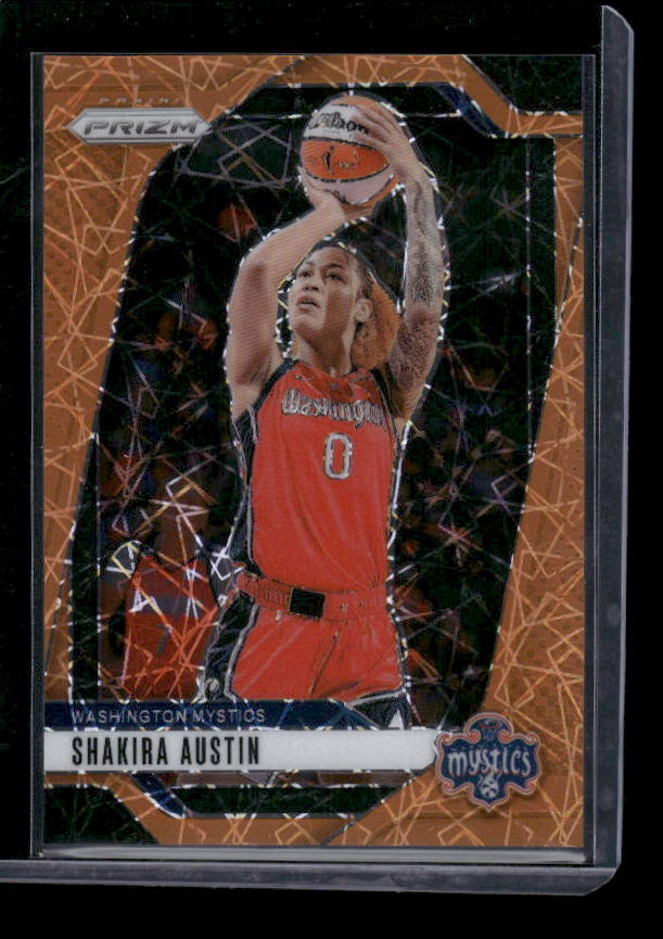 Shakira Austin - 2024 Panini Prizm WNBA - Orange Velocity
