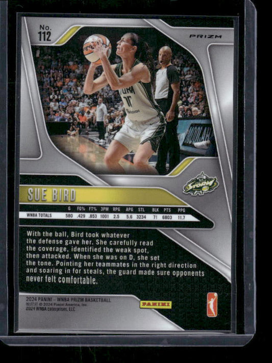 Sue Bird - 2024 Panini Prizm WNBA - Ice Prizm