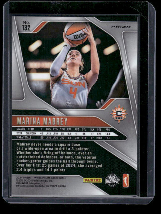 Marina Mabrey - 2024 Panini Prizm WNBA - Ice Prizm