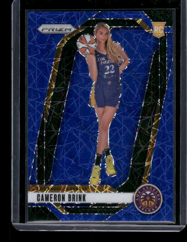 Cameron Brink - 2024 Panini Prizm WNBA - Blue Velocity - Rookie Variation