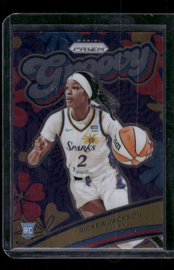Rickea Jackson - 2024 Panini Prizm WNBA - Groovy - Rookie