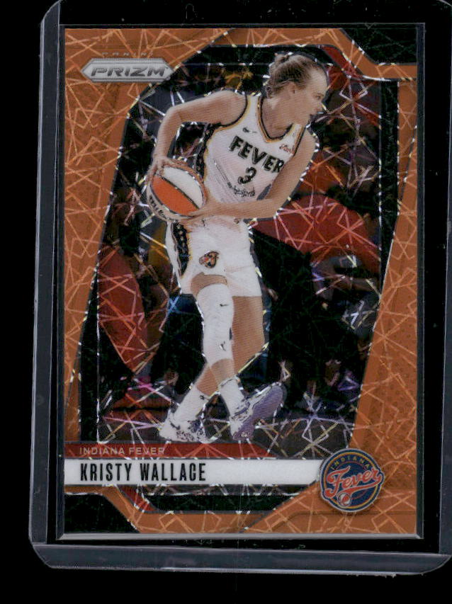 Kristy Wallace - 2024 Panini Prizm WNBA - Orange Velocity