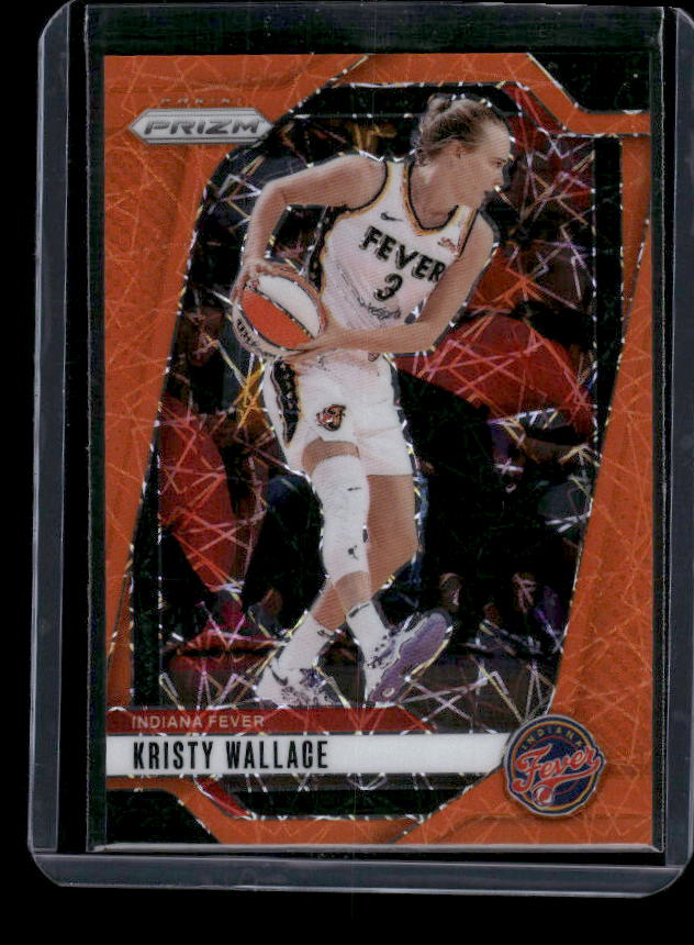 Kristy Wallace - 2024 Panini Prizm WNBA - Orange Velocity