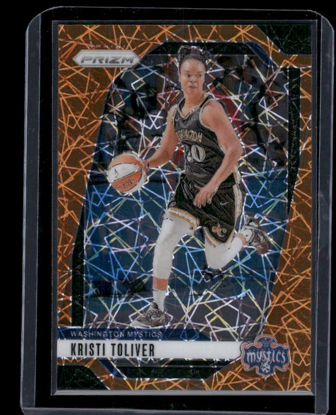 Kristi Toliver - 2024 Panini Prizm WNBA - Orange Velocity