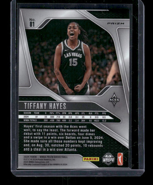 Tiffany Hayes - 2024 Panini Prizm WNBA - Orange Velocity