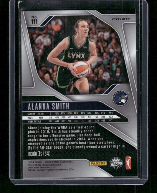 Alanna Smith - 2024 Panini Prizm WNBA - Silver Prizm