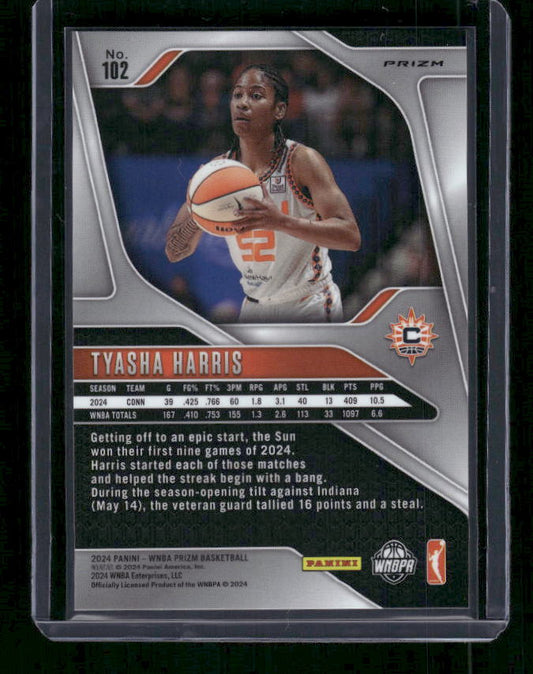 Tyasha Harris - 2024 Panini Prizm WNBA - Silver Prizm