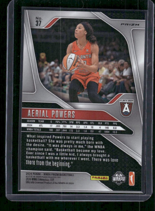 Aerial Powers - 2024 Panini Prizm WNBA - Silver Prizm