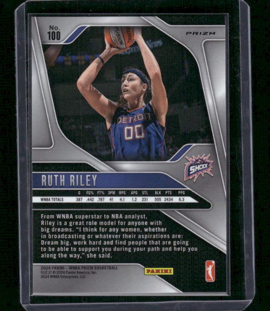 Ruth Riley - 2024 Panini Prizm WNBA - Silver Prizm