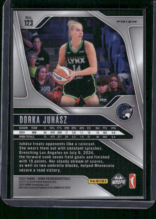 Dorka Juhasz - 2024 Panini Prizm WNBA - Silver Prizm