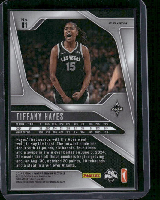 Tiffany Hayes - 2024 Panini Prizm WNBA - Silver Prizm